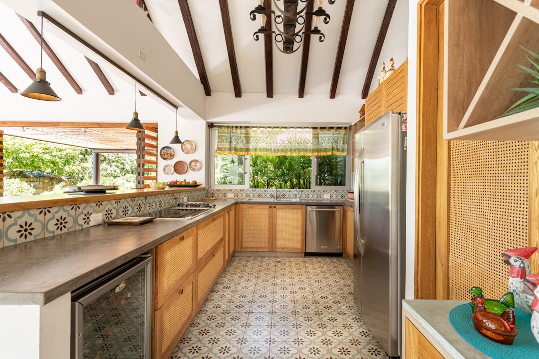celebrity villa kitchen