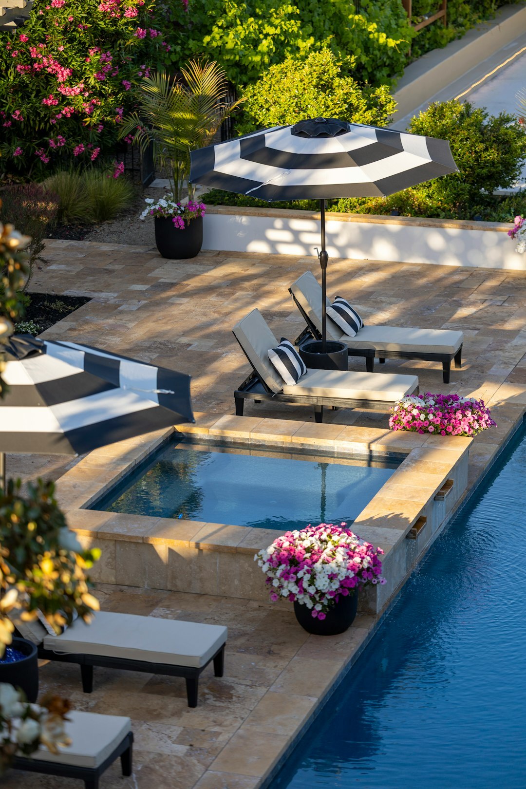 luxury outdoor patio